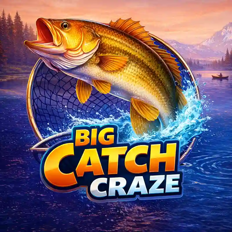 Big Catch Craze online slot game interface